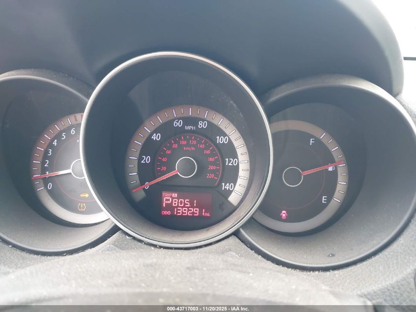 2012 Kia Forte Ex VIN: KNAFU4A25C5563877 Lot: 43717003