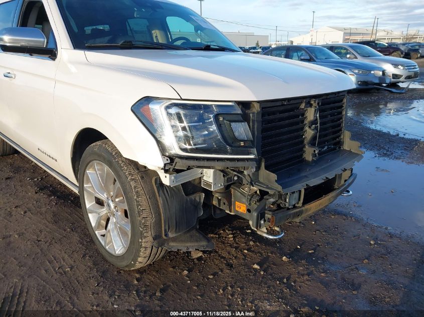 2019 Ford Expedition Max Platinum VIN: 1FMJK1MT1KEA68317 Lot: 43717005