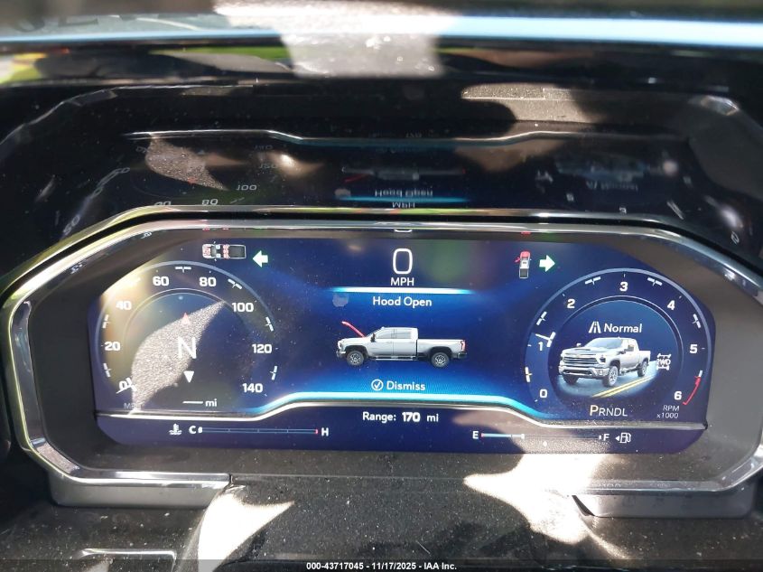 2025 Chevrolet Silverado 2500Hd 4Wd Standard Bed Ltz VIN: 2GC4KPE71S1121881 Lot: 43717045