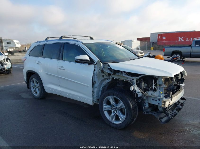 TOYOTA HIGHLANDER LIMITED V6