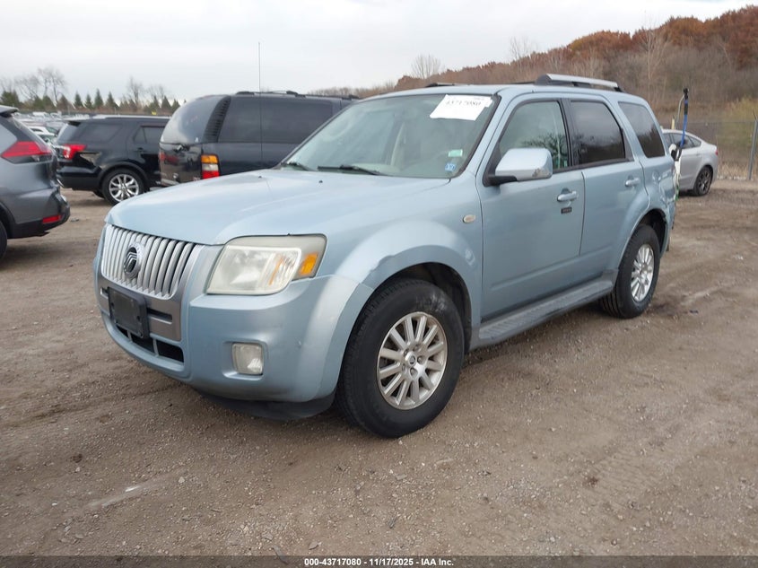 4M2CU87G69KJ05544 2009 MERCURY MARINER photo no. 2