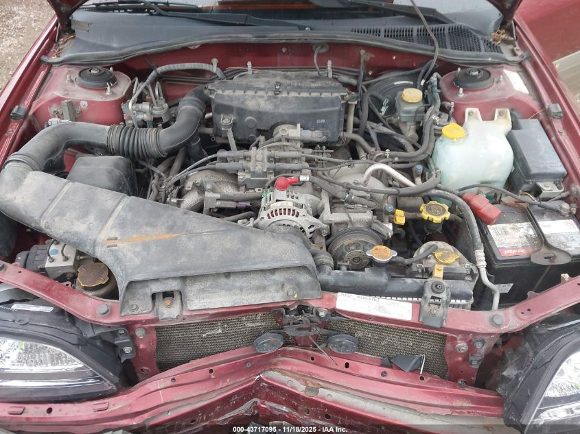 2002 Subaru Outback VIN: 4S3BH675227648536 Lot: 43717095