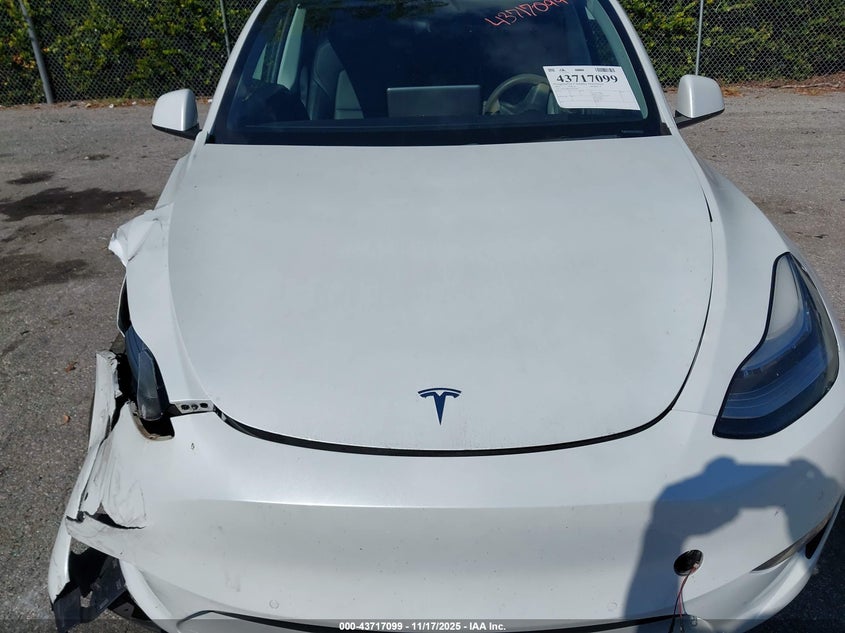 2020 Tesla Model Y Long Range Dual Motor All-Wheel Drive VIN: 5YJYGDEE1LF013467 Lot: 43717099