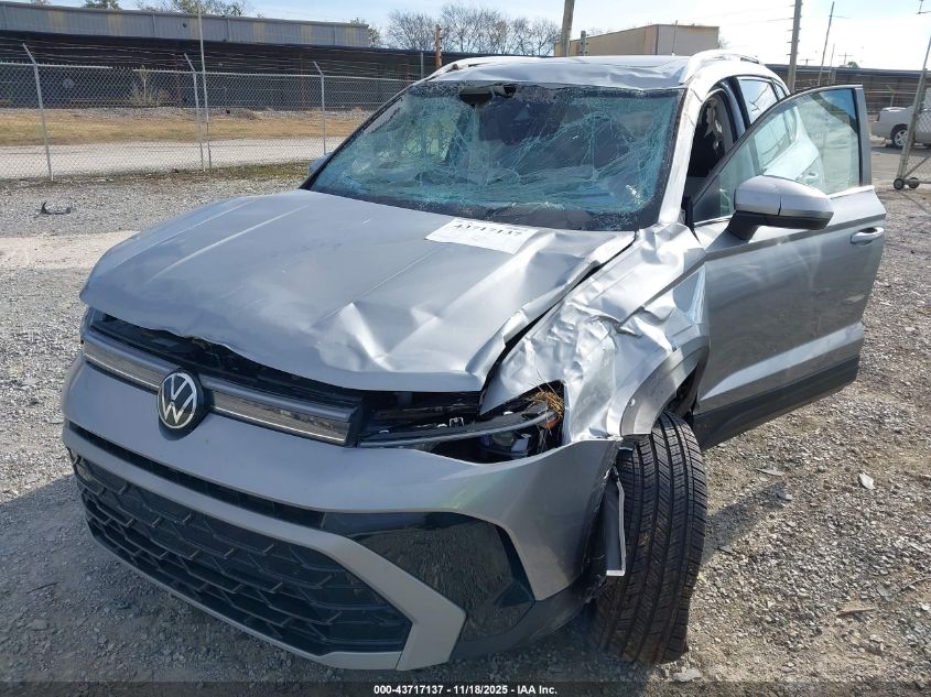 2025 Volkswagen Taos 1.5T Sel VIN: 3VV4C7B22SM038833 Lot: 43717137