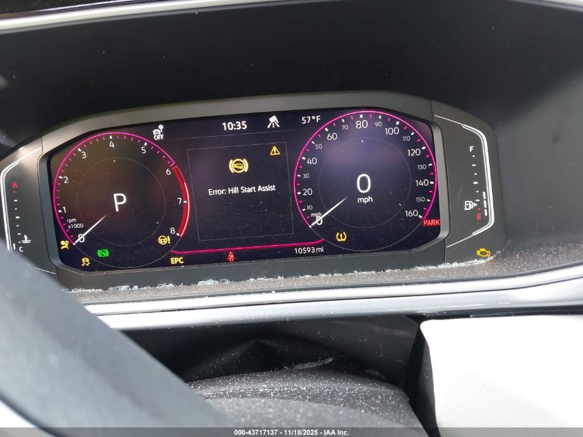 2025 Volkswagen Taos 1.5T Sel VIN: 3VV4C7B22SM038833 Lot: 43717137