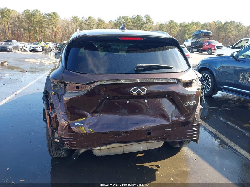 2020 Infiniti Qx50 Luxe Awd VIN: 3PCAJ5M32LF101467 Lot: 43717145