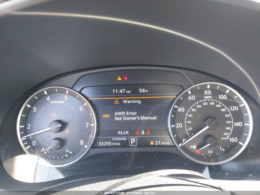 2020 Infiniti Qx50 Luxe Awd VIN: 3PCAJ5M32LF101467 Lot: 43717145