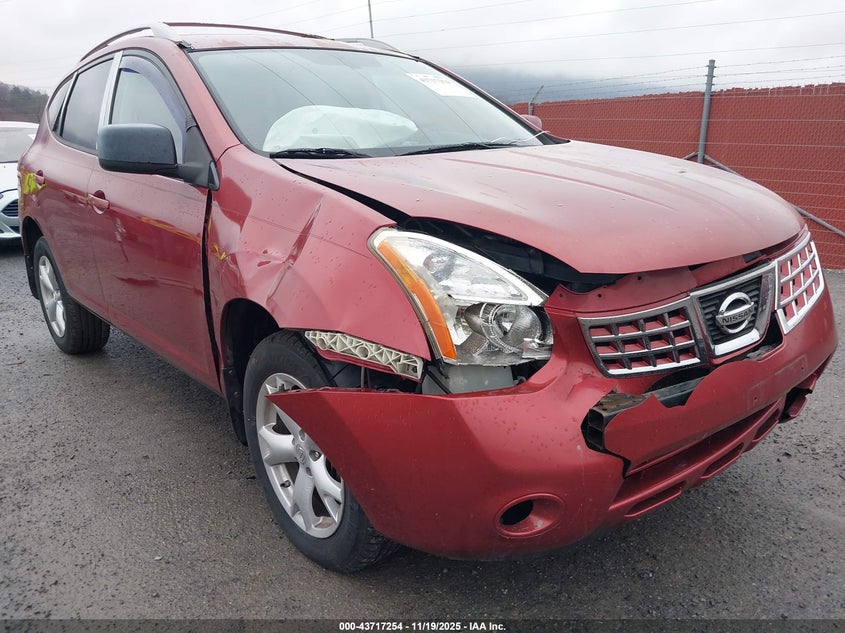 2009 Nissan Rogue Sl VIN: JN8AS58V19W182558 Lot: 43717254
