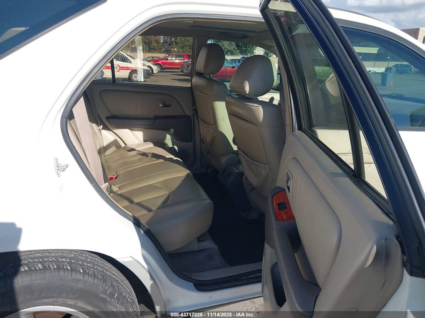 2001 Lexus Rx 300 VIN: JTJHF10U010179360 Lot: 43717325