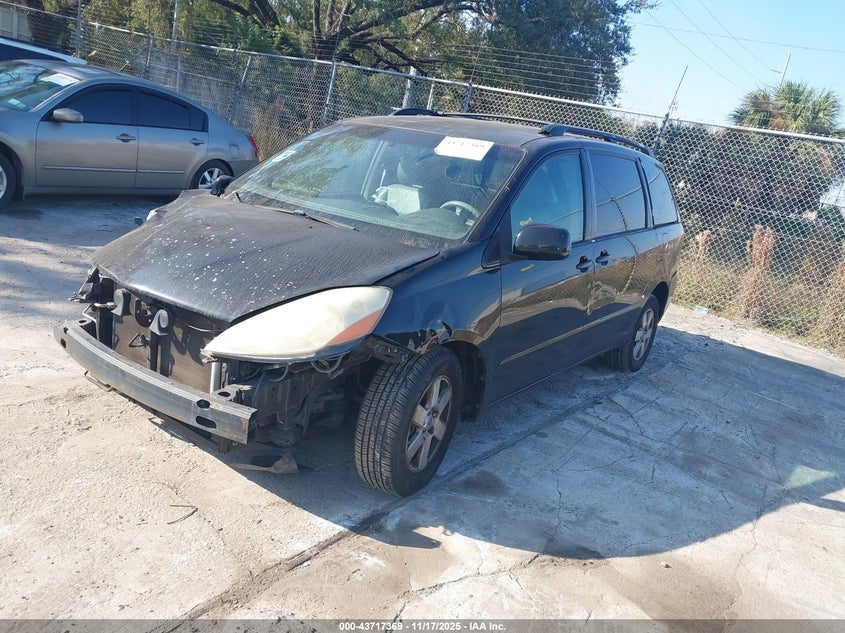 5TDZK22C38S214543 2008 TOYOTA SIENNA photo no. 2