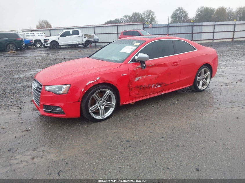 Vin: waucgafr4da034721, lot: 44212901, audi s5 3.0t premium plus 20132
