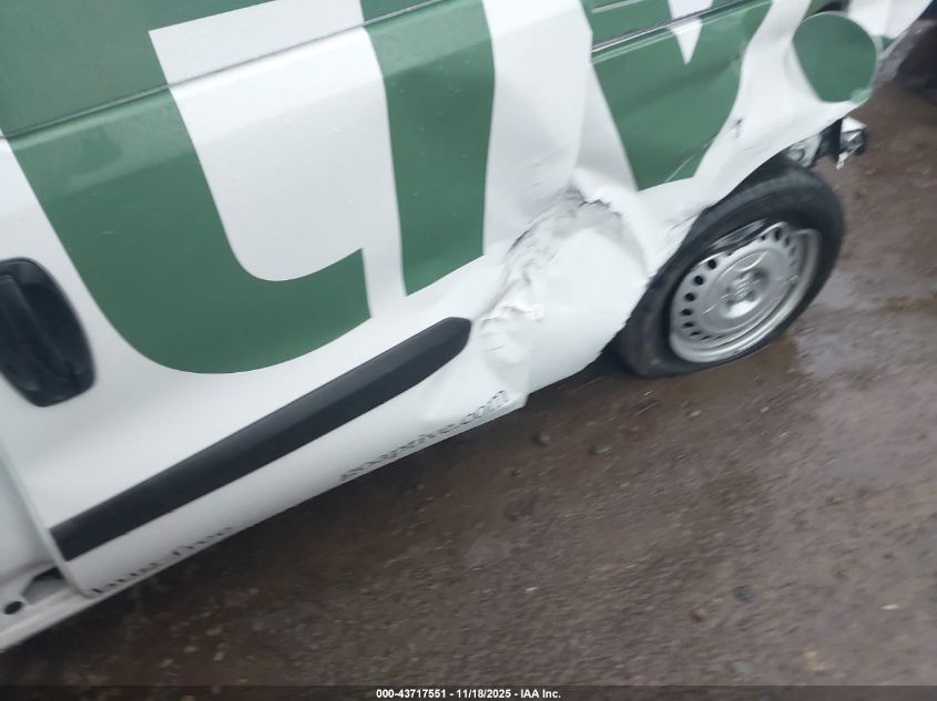 2022 Ram Promaster City Cargo Van VIN: ZFBHRFAB3N6Y53883 Lot: 43717551