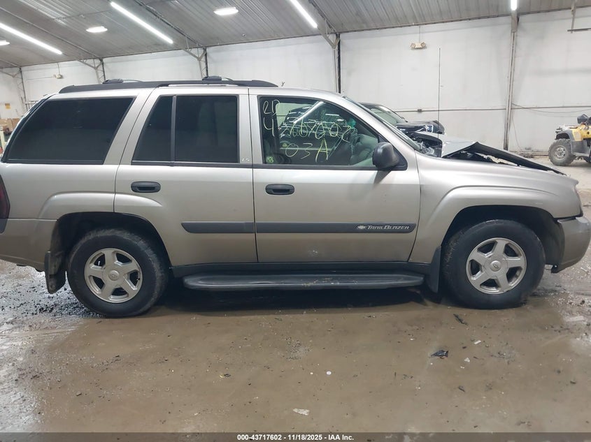 2003 Chevrolet Trailblazer Ls VIN: 1GNDT13S732337549 Lot: 43717602