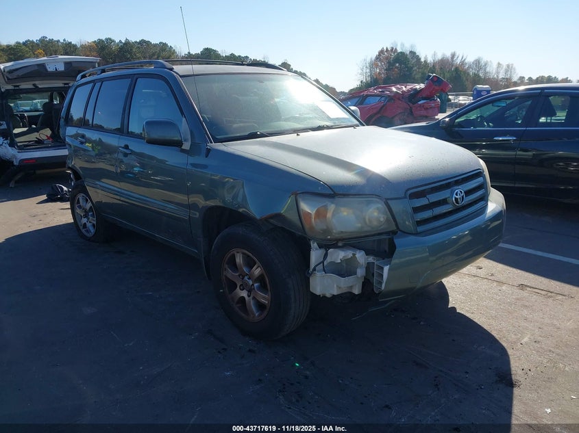 JTEDP21A760108264 2006 Toyota Highlander V6 auction photo 1