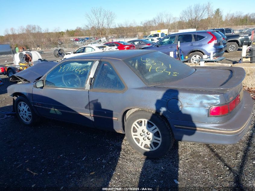 1993 Chevrolet Lumina Euro VIN: 2G1WN14T6P9116348 Lot: 43717645