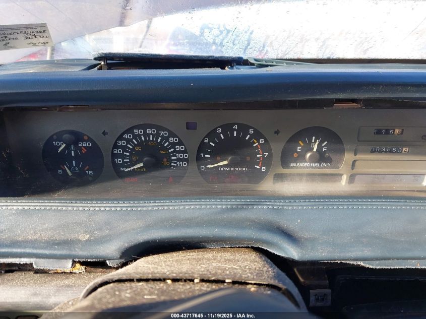 1993 Chevrolet Lumina Euro VIN: 2G1WN14T6P9116348 Lot: 43717645