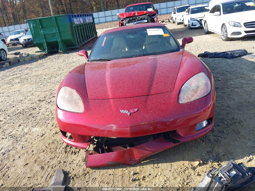 2008 Chevrolet Corvette VIN: 1G1YY26W185119525 Lot: 43717652