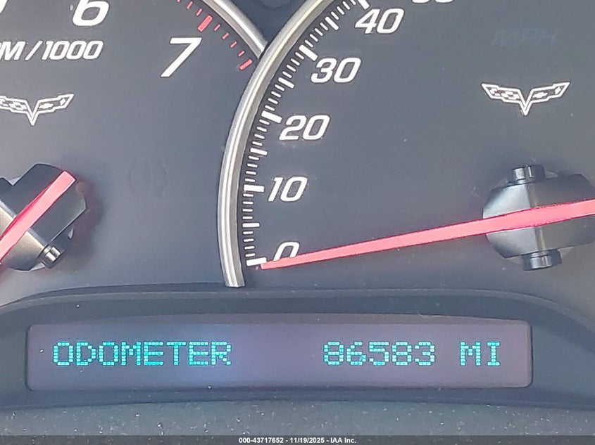 2008 Chevrolet Corvette VIN: 1G1YY26W185119525 Lot: 43717652