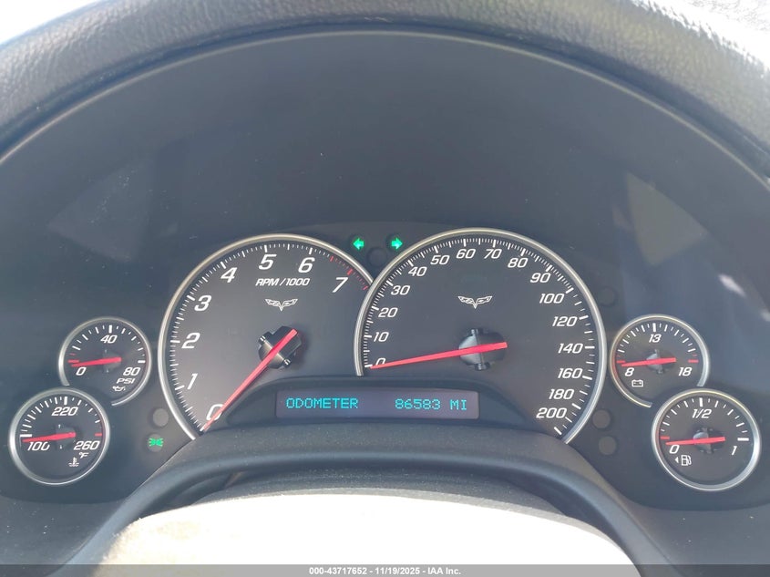 2008 Chevrolet Corvette VIN: 1G1YY26W185119525 Lot: 43717652