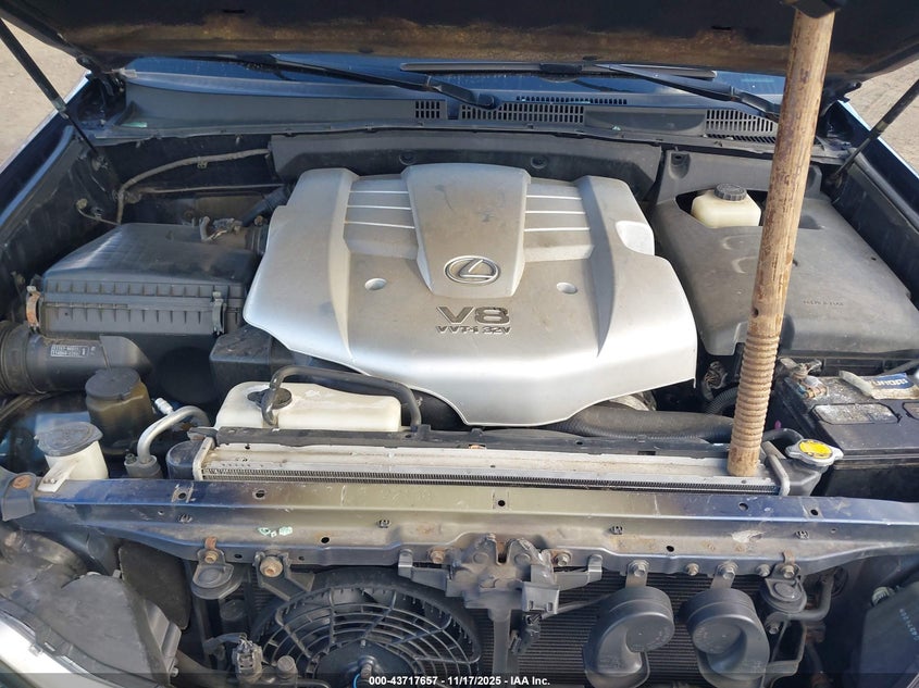 2005 Lexus Gx 470 VIN: JTJBT20X450092663 Lot: 43717657