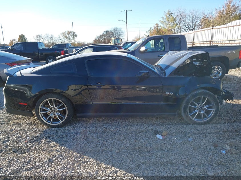 2011 Ford Mustang Gt Premium VIN: 1ZVBP8CF9B5152400 Lot: 43717682
