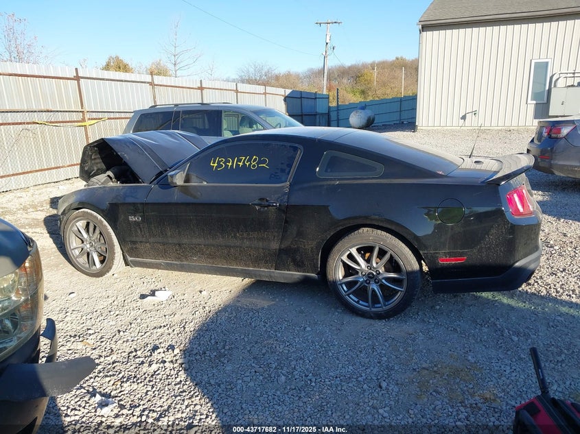 2011 Ford Mustang Gt Premium VIN: 1ZVBP8CF9B5152400 Lot: 43717682