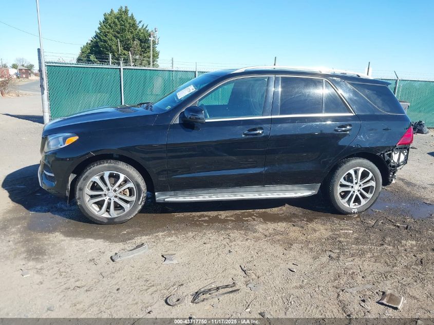 2016 Mercedes-Benz Gle 350 4Matic VIN: 4JGDA5HB6GA732148 Lot: 43717750