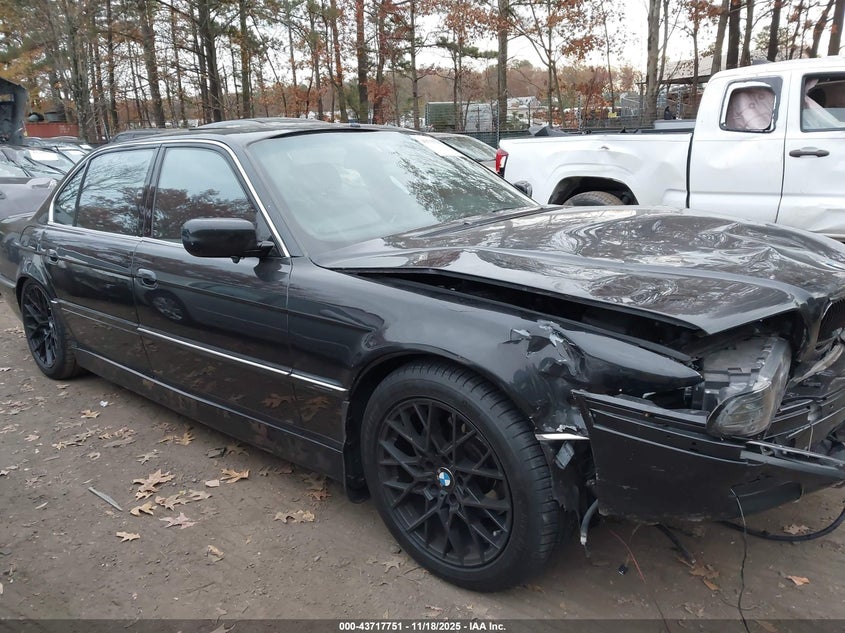 2001 BMW 750Il VIN: WBAGJ03461DD74181 Lot: 43717751