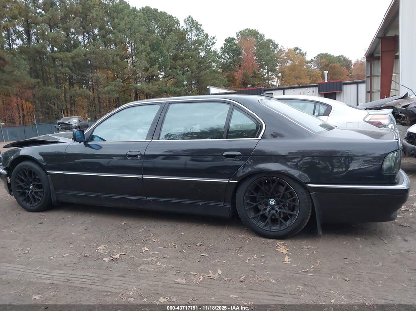 2001 BMW 750Il VIN: WBAGJ03461DD74181 Lot: 43717751