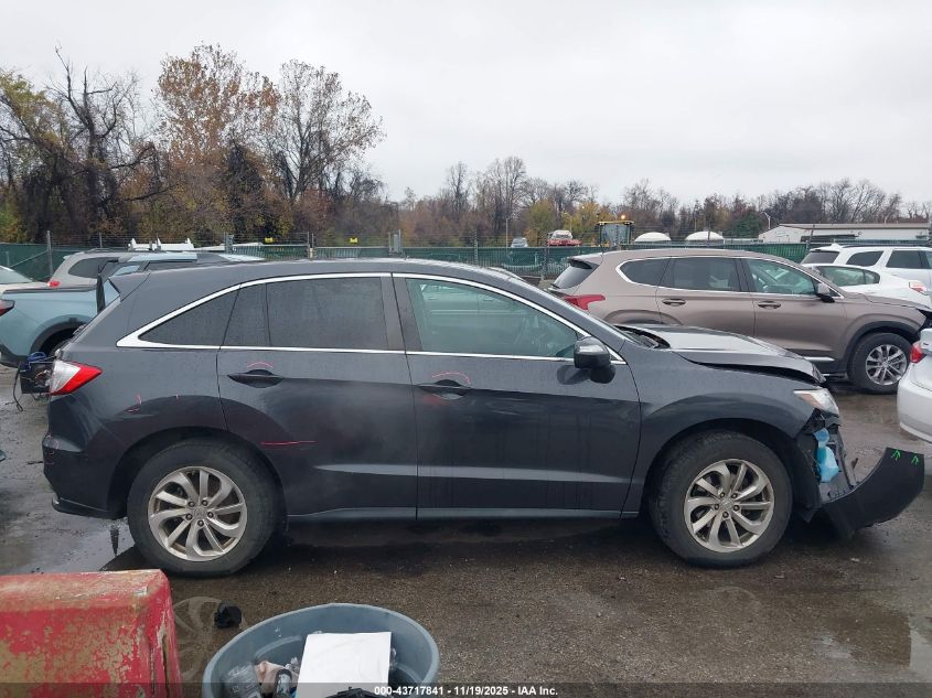 2016 Acura Rdx Technology Acurawatch Plus Packages/Technology Package VIN: 5J8TB4H51GL017592 Lot: 43717841