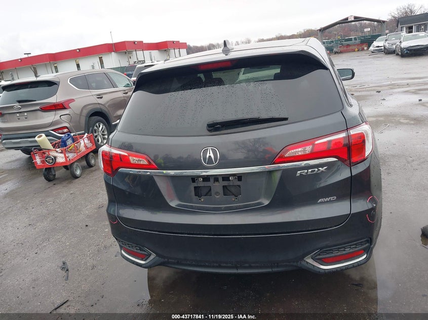2016 Acura Rdx Technology Acurawatch Plus Packages/Technology Package VIN: 5J8TB4H51GL017592 Lot: 43717841