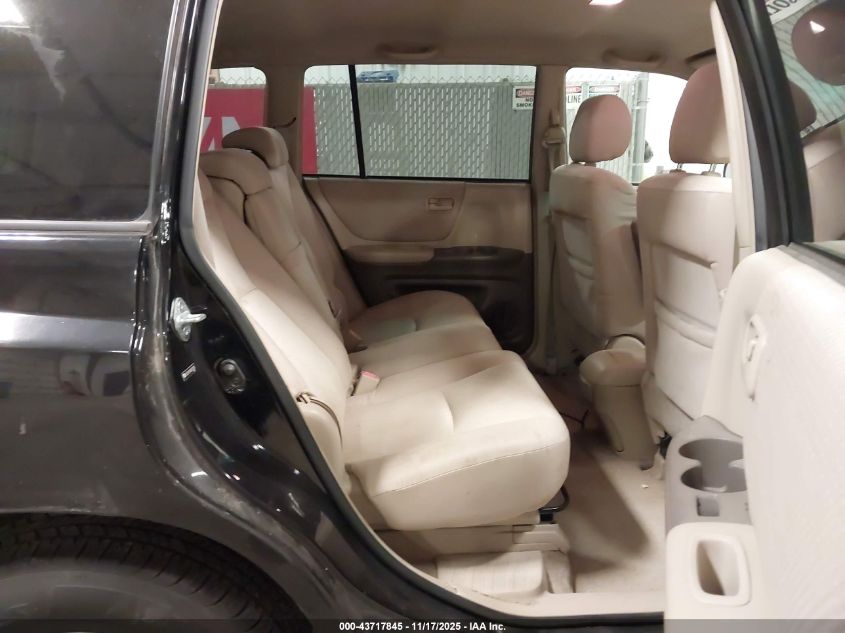 2005 Toyota Highlander V6 VIN: JTEDP21A050077261 Lot: 43717845