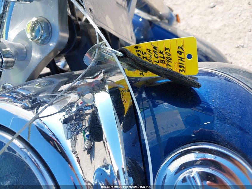 2025 Kawasaki Vn900 D VIN: JKAVN2D14SA074003 Lot: 43717916