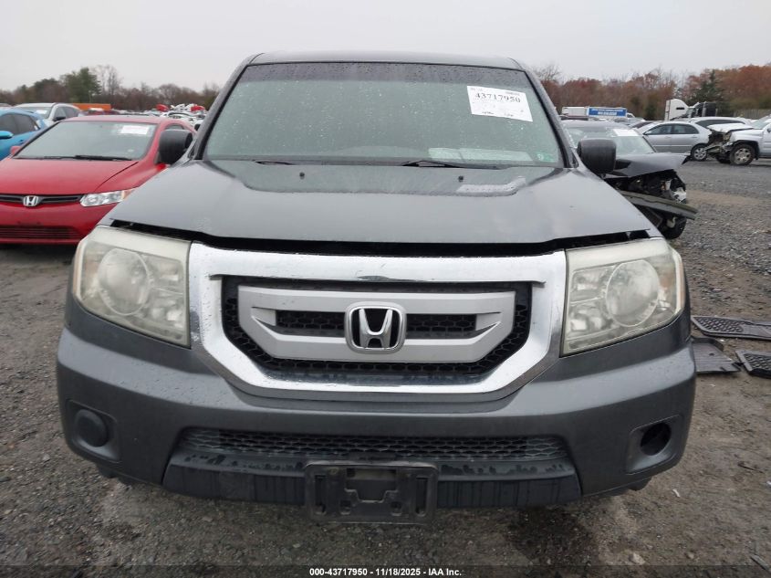 2011 Honda Pilot Lx VIN: 5FNYF4H27BB088905 Lot: 43717950