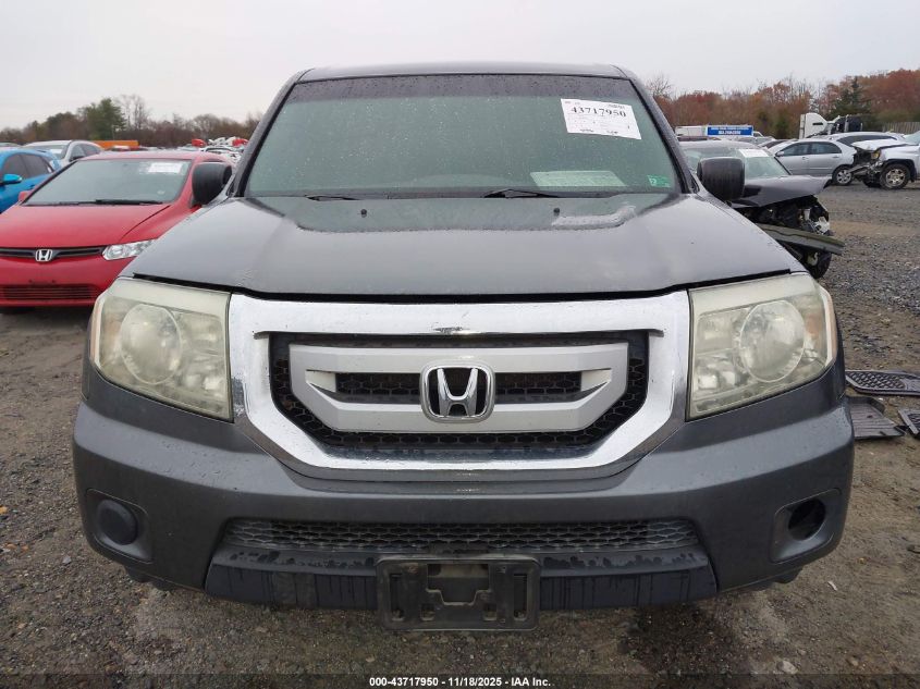 2011 Honda Pilot Lx VIN: 5FNYF4H27BB088905 Lot: 43717950