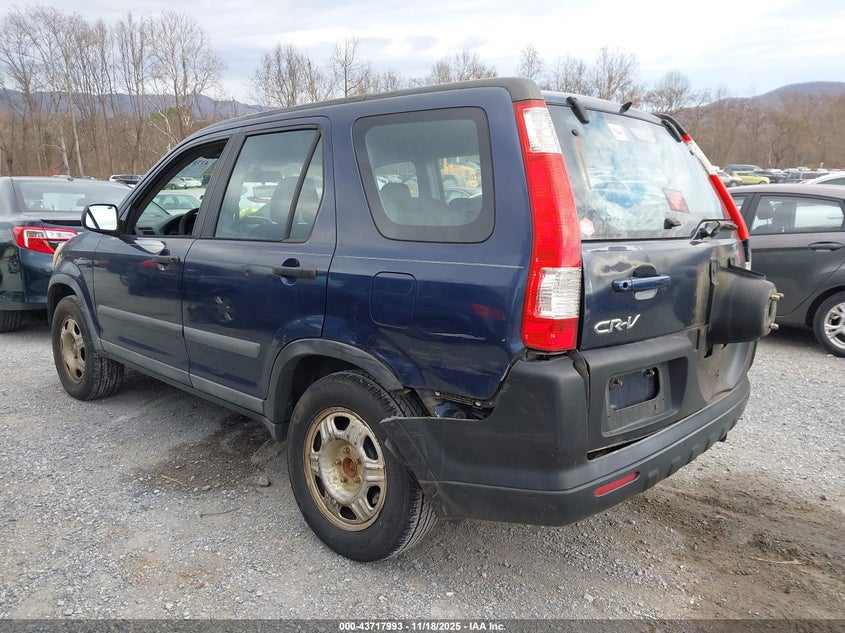 2005 Honda Cr-V Lx VIN: SHSRD78555U302440 Lot: 43717993