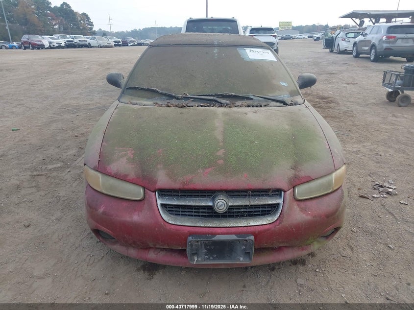 1997 Chrysler Sebring Jx VIN: 3C3EL45H4VT558144 Lot: 43717999