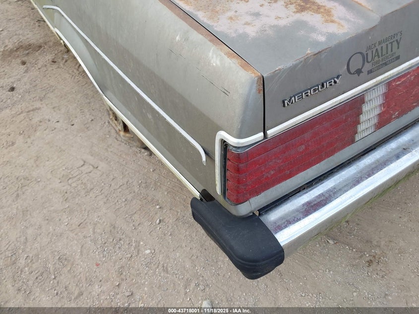 1982 Mercury Cougar VIN: 1MEBP7732CA612162 Lot: 43718001