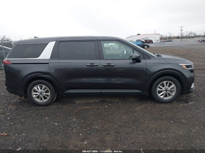 2022 Kia Carnival Mpv Lx Seat Package VIN: KNDNB4H33N6158424 Lot: 43718008