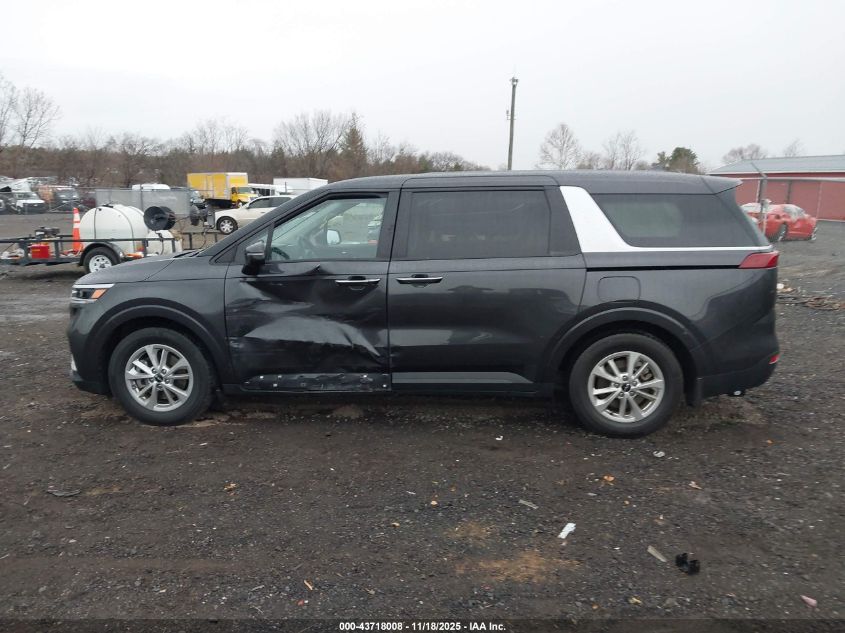 2022 Kia Carnival Mpv Lx Seat Package VIN: KNDNB4H33N6158424 Lot: 43718008