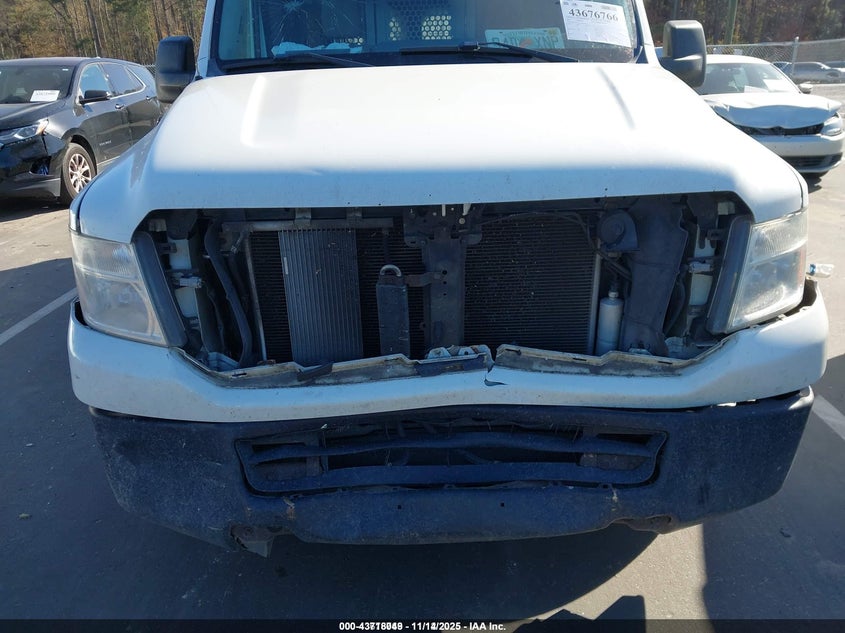 2014 Nissan Nv Cargo Nv2500 Hd S V6/Sv V6 VIN: 1N6BF0LX4EN110721 Lot: 43718049