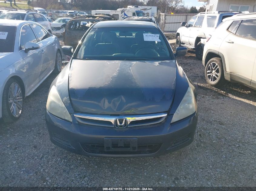 2006 Honda Accord 2.4 Se VIN: 1HGCM56376A145489 Lot: 43718170