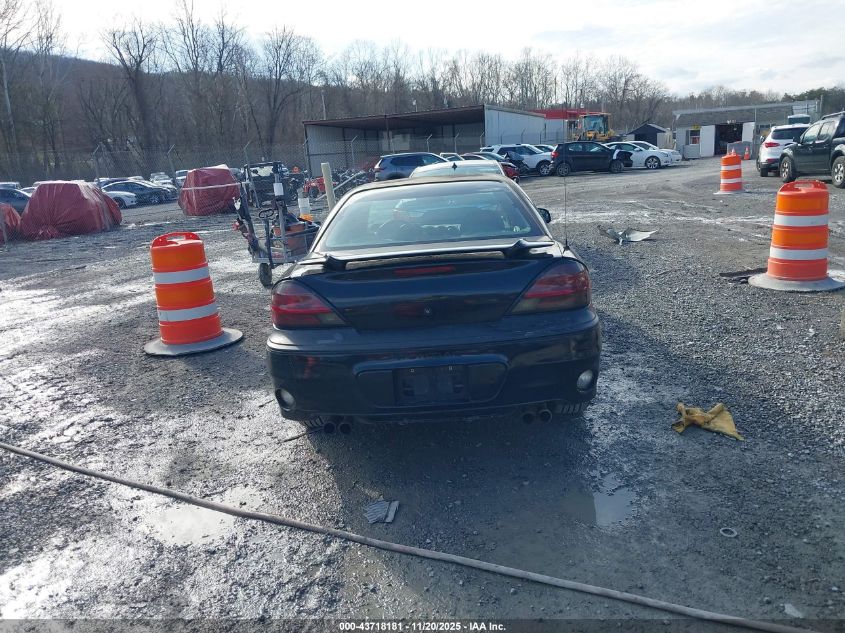 2001 Pontiac Grand Am Gt1 VIN: 1G2NV52E31C259258 Lot: 43718181