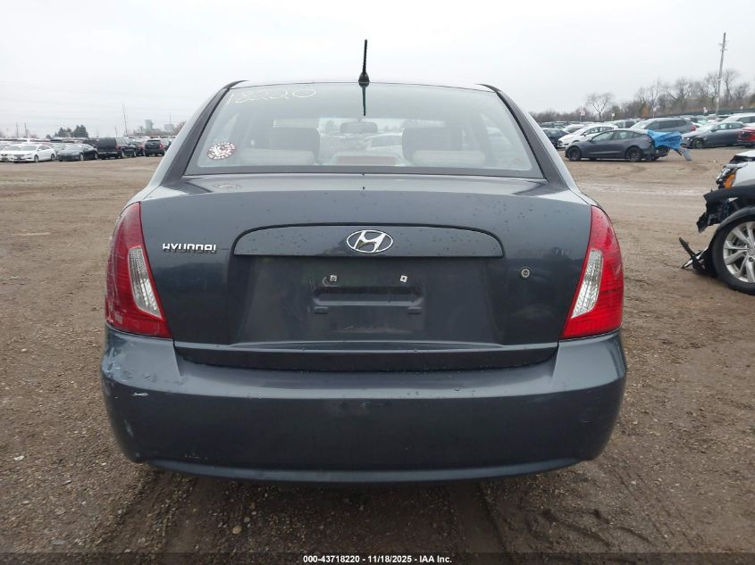 2007 Hyundai Accent Gls VIN: KMHCN46C87U126368 Lot: 43718220