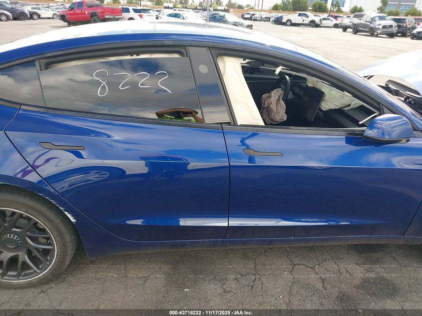 2024 Tesla Model 3 Long Range Dual Motor All-Wheel Drive/Rear-Wheel Drive VIN: 5YJ3E1EA4RF871245 Lot: 43718222