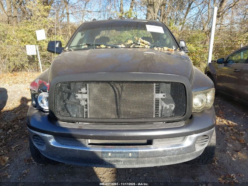 2003 Dodge Ram 2500 Slt/Laramie/St VIN: 1D7KU286X3J550697 Lot: 43718283