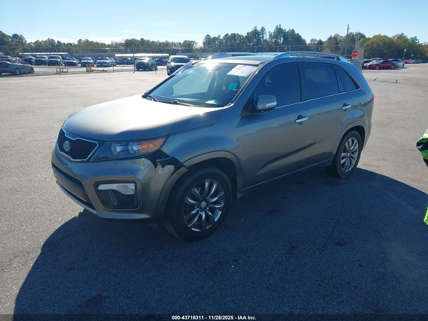 Vin: 5xykw4a26dg362767, lot: 44213672, kia sorento sx 20132