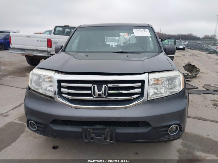 2015 Honda Pilot Ex-L VIN: 5FNYF4H51FB07728 Lot: 43718320