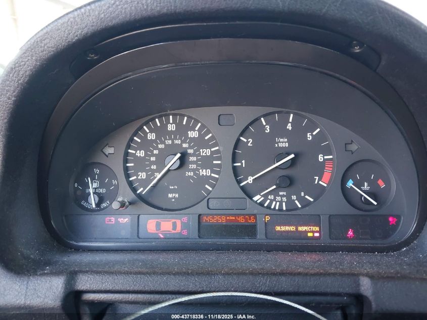 2002 BMW X5 3.0I VIN: 5UXFA53572LP46814 Lot: 43718336