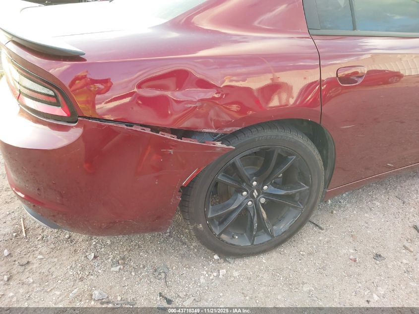 2018 Dodge Charger Sxt Rwd VIN: 2C3CDXBG3JH114323 Lot: 43718349